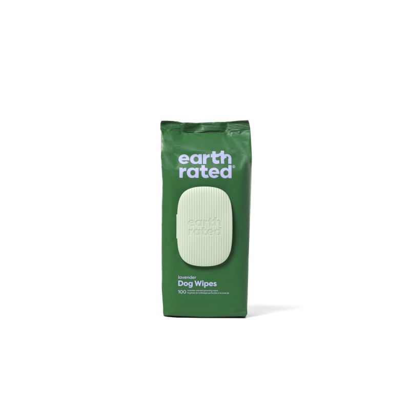 TOALLITAS EARTH RATED LAVANDA 100 UNDS 
