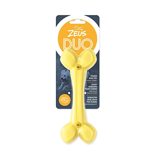 HUESO ZEUS DUO AMARILLO 18 CMS