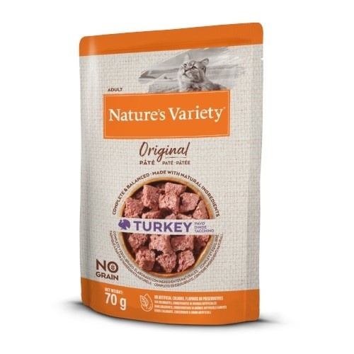 NATURE'S VARIETY ORIGINAL PATE PAVO 70 GRS