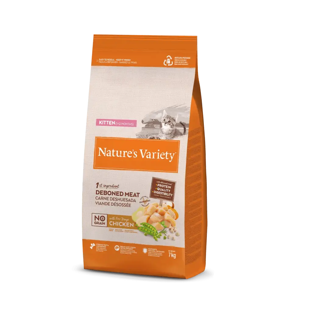 NATURE'S VARIETY FELINE KITTEN POLLO CAMPERO 7 KG