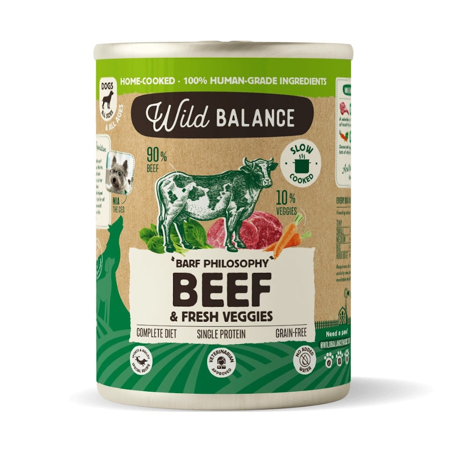 WILD BALANCE TERNERA Y VEGETALES 400 GRS