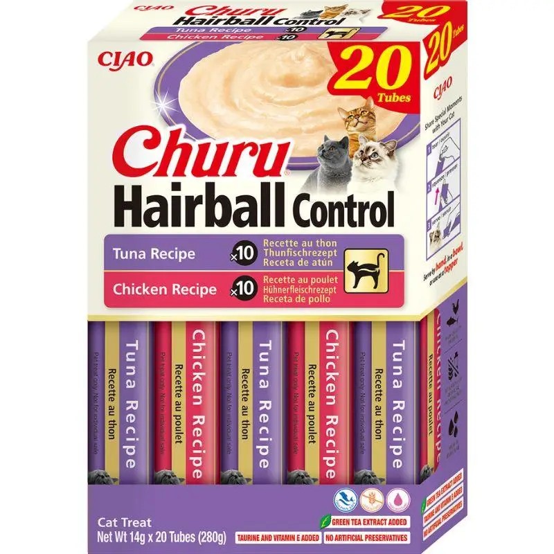 CHURU CAT HAIRBALL VARIEDADES 14 GRS