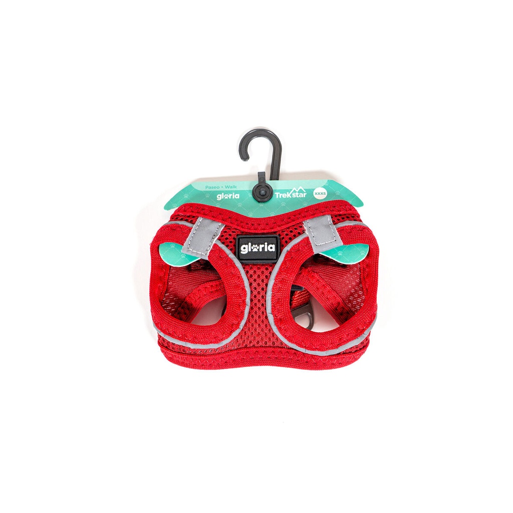 ARNÉS/VESTIDO AIR MESH TREK STAR ROJO M