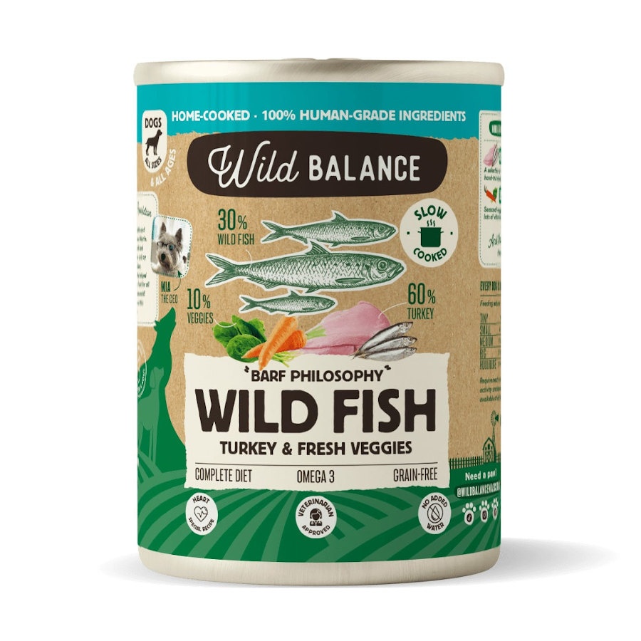 LATA TIPO BARF PESCADO 400 GRS 