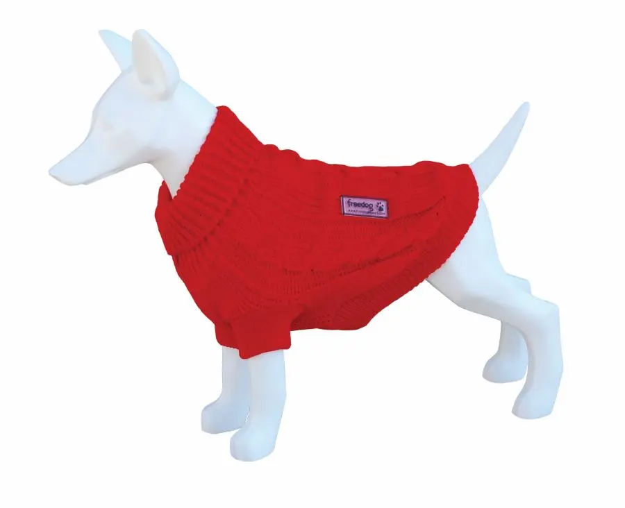 JERSEY DE LANA NATURE 25 CM ROJO