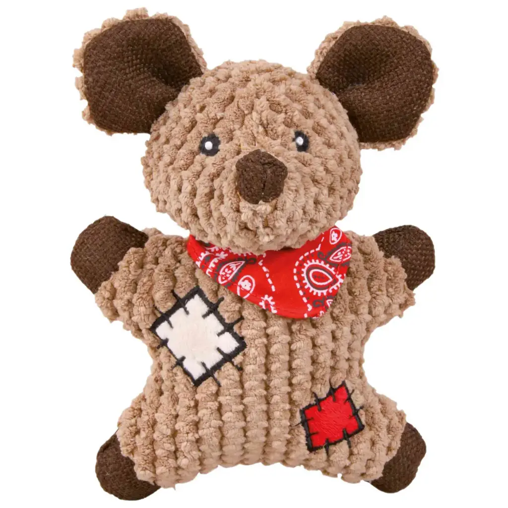 PELUCHE RATON CON PARCHE