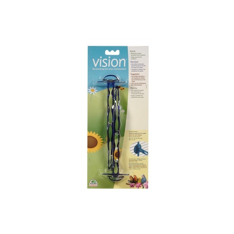 VISION PERCHAS TURQUESA (2 UNDS)