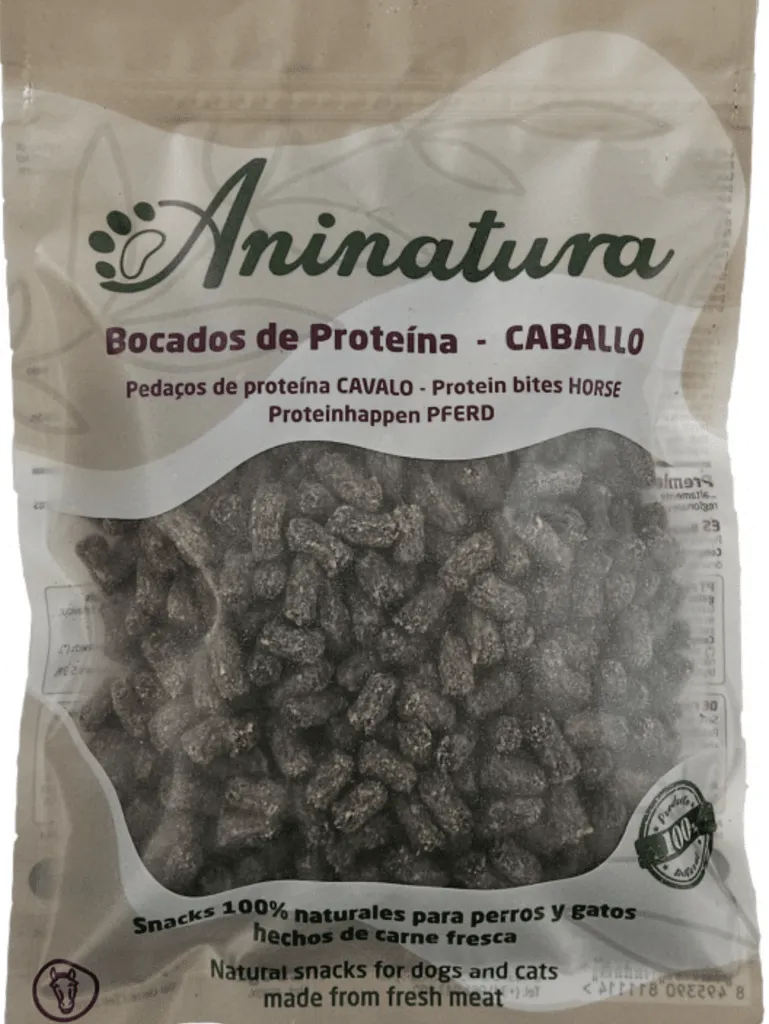 BOCADO PROTEINICO CABALLO 250 GRS