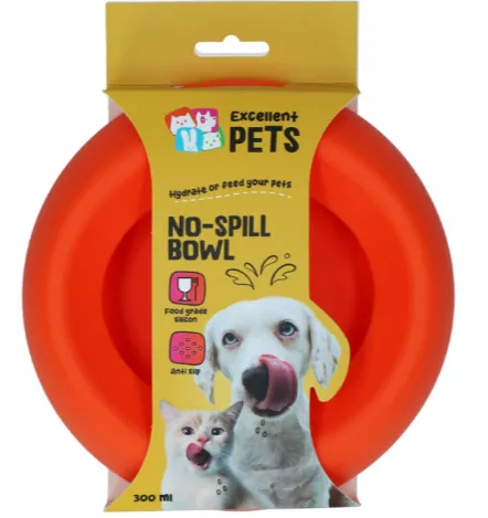 BEBEDERO-COMEDERO ANTIDERRAME 300 ML