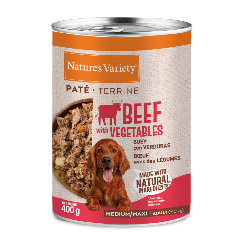 PATE BUEY Y VEGETALES 400 GRS