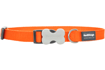 COLLAR LISO NARANJA 25 MM