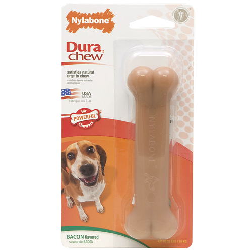 NYLABONE DURA CHEW BACON M