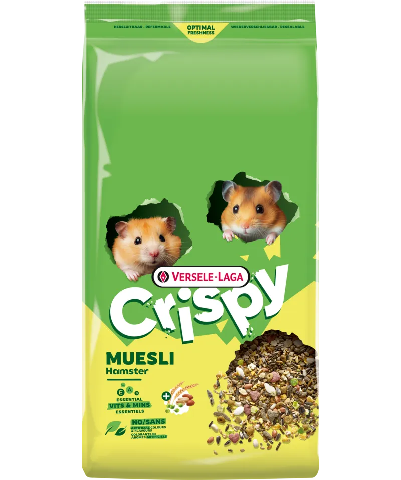 CRISPY MUESLI HAMSTER 750 GRS