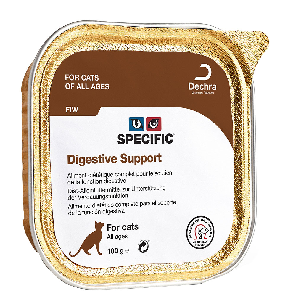 SPECIFIC FELINE FIW DIGESTIVE SUPPORT 7X100GR