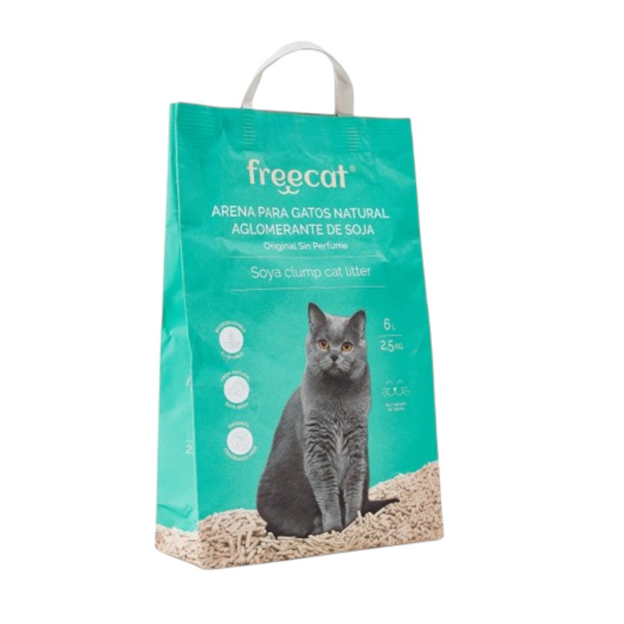 ARENA GATO NATURAL SOJA ORIGINAL 6 L