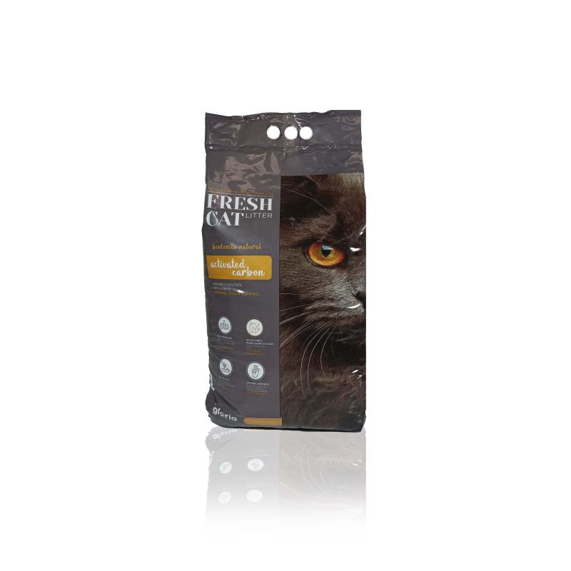 FRESH CAT LITTER CARBON ACTIVO 15 KGRS