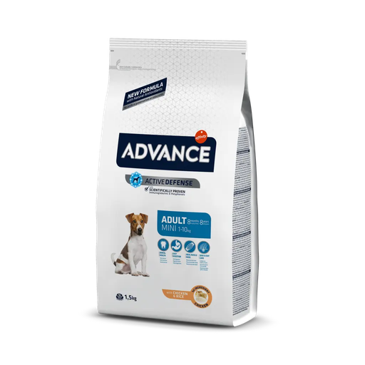ADVANCE PERRO MINI ADULTO POLLO 1.5 KGRS
