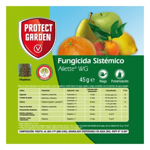 FUNGICIDA SISTEMICO 45 GRS SOBRE