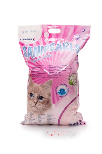ARENA PARA GATOS SILICE SANIPEARLS 16L