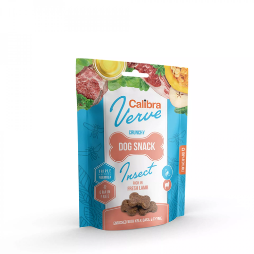 CRUNCHY SNACK INSECTOS/CORDERO 150 GRS