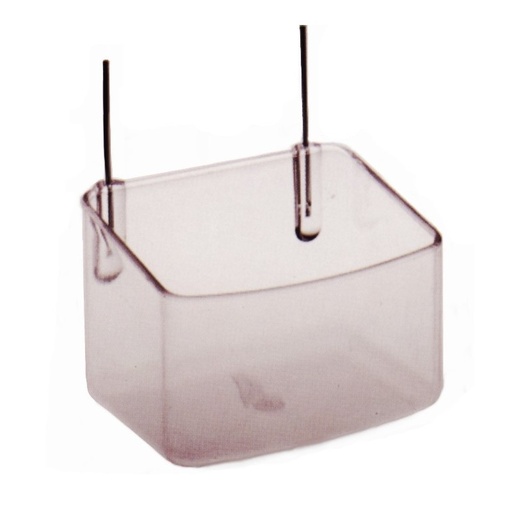 COMEDERO LORO CON ALAMBRE 