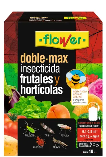 DOBLE MAX INSECTICIDA FRUTALES HORTICOLAS 8 CC 