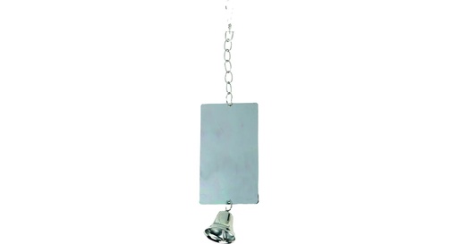BIRD TOY ESPEJO CON CAMPANA METAL