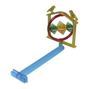 JUGUETE NEON ESTRELLAS CON PERCHA