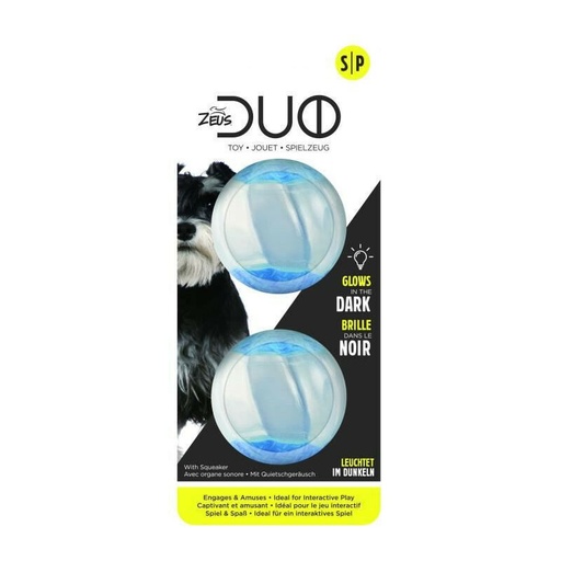 JUGUETE DUO CON SONIDO Y REFLECTANTE 5 CMS 