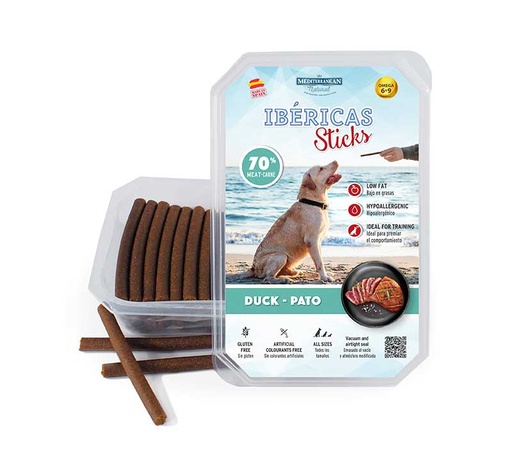 MNS IBERICAS STICKS PATO 75 UNDS / 800 GRS