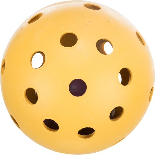 PELOTA C/ CASCABEL. CAUCHO NATURAL. 7 CMS