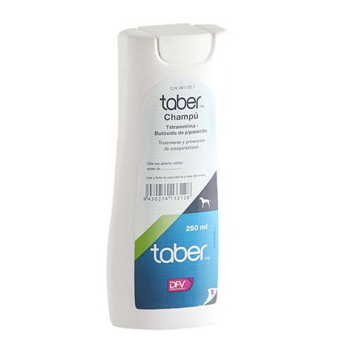 TABER CHAMPU ANTIPARASITARIO 250 ML