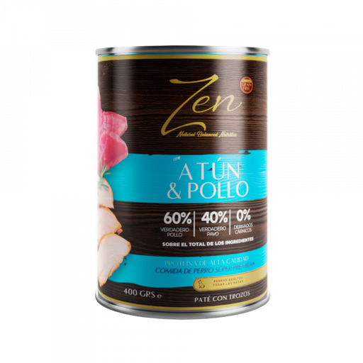 ZEN ATUN Y POLLO 400 GRS