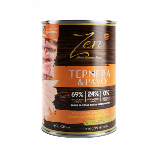 ZEN TERNERA Y PAVO 400 GRS