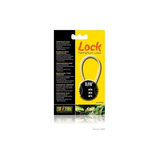 CANDADO TERRARIO DE COMBINACION SEGURA