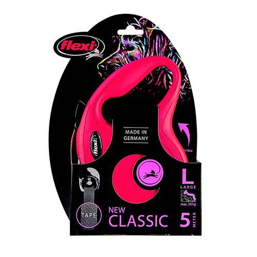 FLEXI NEW CLASSIC CINTA L 5M ROJO