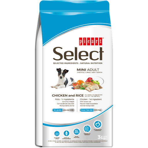 SELECT MINI ADULT POLLO 8 KGRS