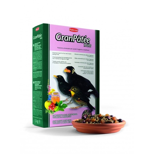 COMIDA INSECTIVOROS CON FRUTAS 1 KGRS