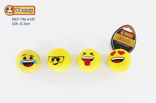 PELOTA GOMA EMOJI