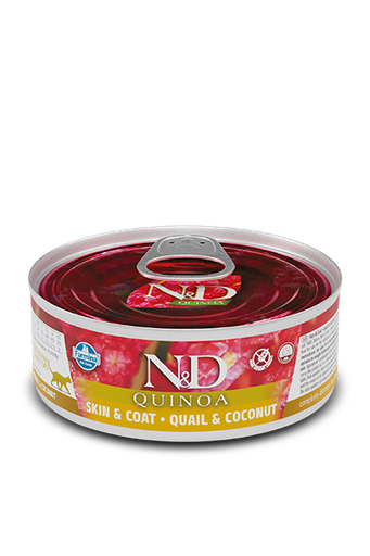 ND CAT QUINOA SKIN COAT CODORNIZ