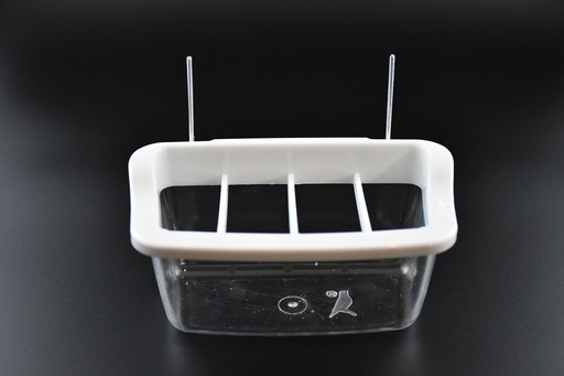 COMEDERO EXOTICO CON GANCHO METALICO