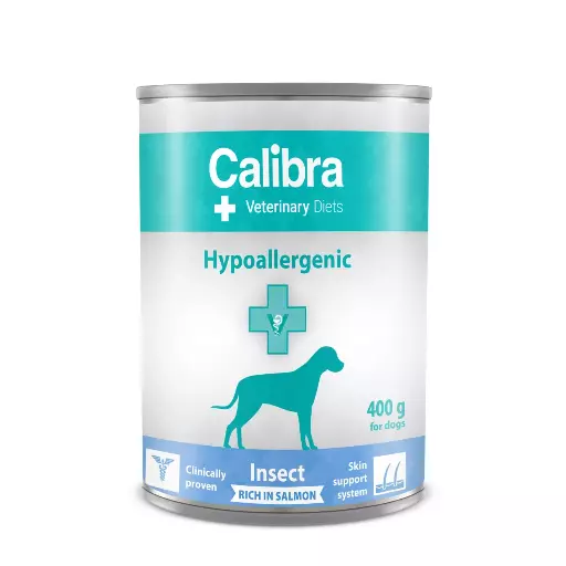 CALIBRA PERRO HIPOALERGENICO INSECTOS SALMON 400GR