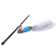 CAÑA RATON CON PLUMAS