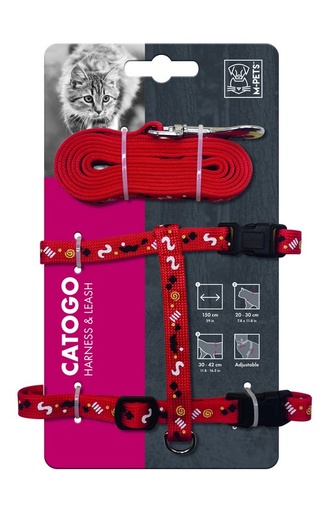 CATOGO SET ARNES Y CORREA GATO
