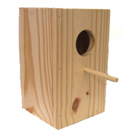 NIDO MADERA AGAPORNI VERTICAL