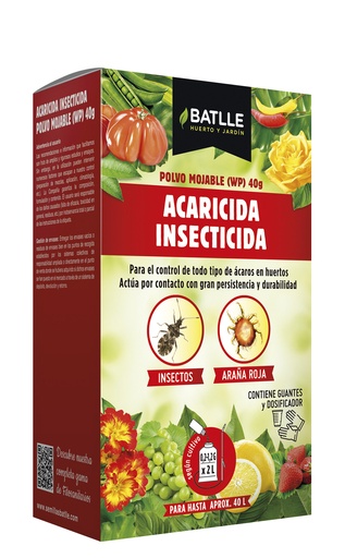 ACARICIDA INSECTICIDA 40 GRS