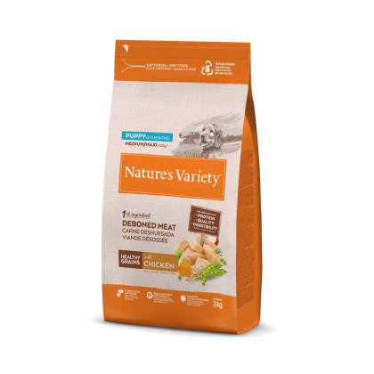 NATURE'S VARIETY PUPPY MEDIUM POLLO 3 KGRS