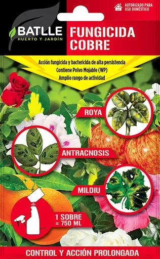 FUNGICIDA COBRE PARA 750 ML