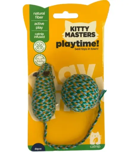 RATON Y PELOTA VERDE