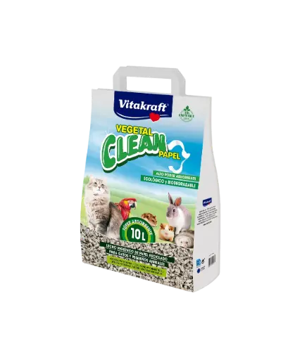 LECHO HIGIENICO PAPEL VEGETAL CLEAN 10 LT